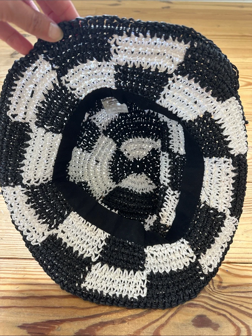 woven bucket hat